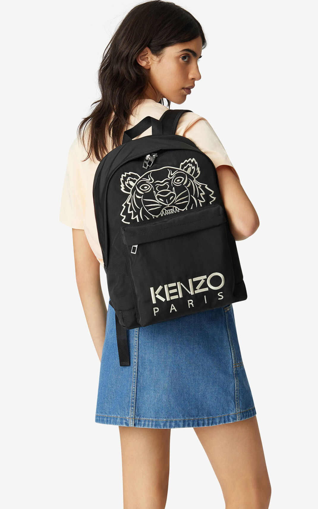 Kenzo Kampus Tiger σακίδια γυναικεια μαυρα | GR310485